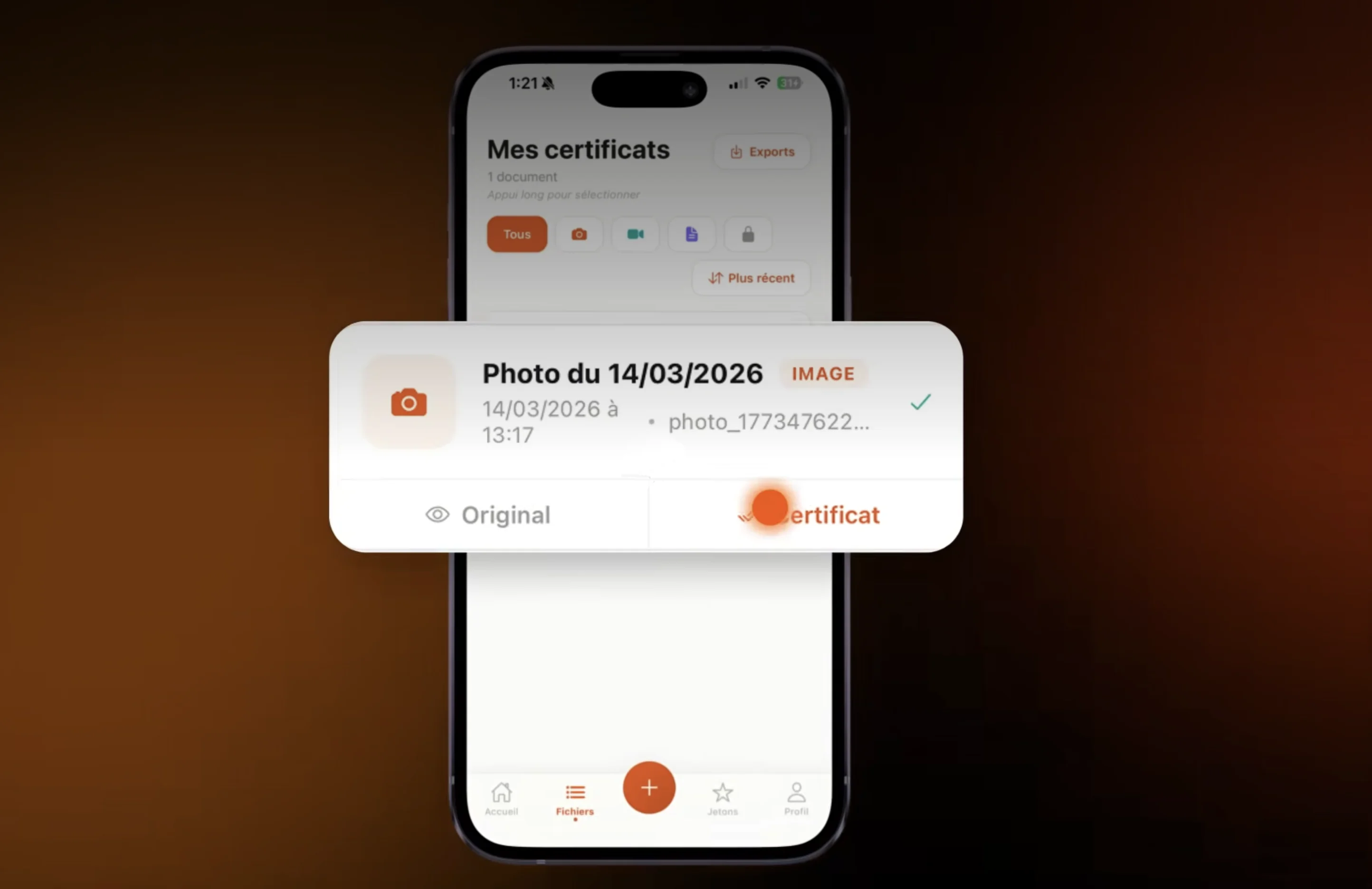 Certifiles — certificat partagé